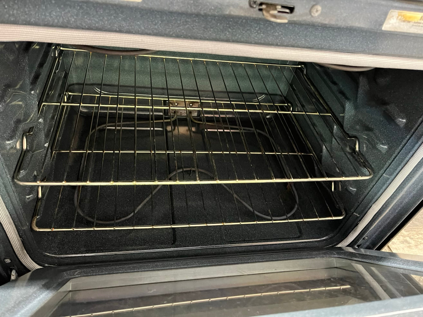 ITEM #ER30D Whirlpool electric stainless steel range 4 burner 30 inch