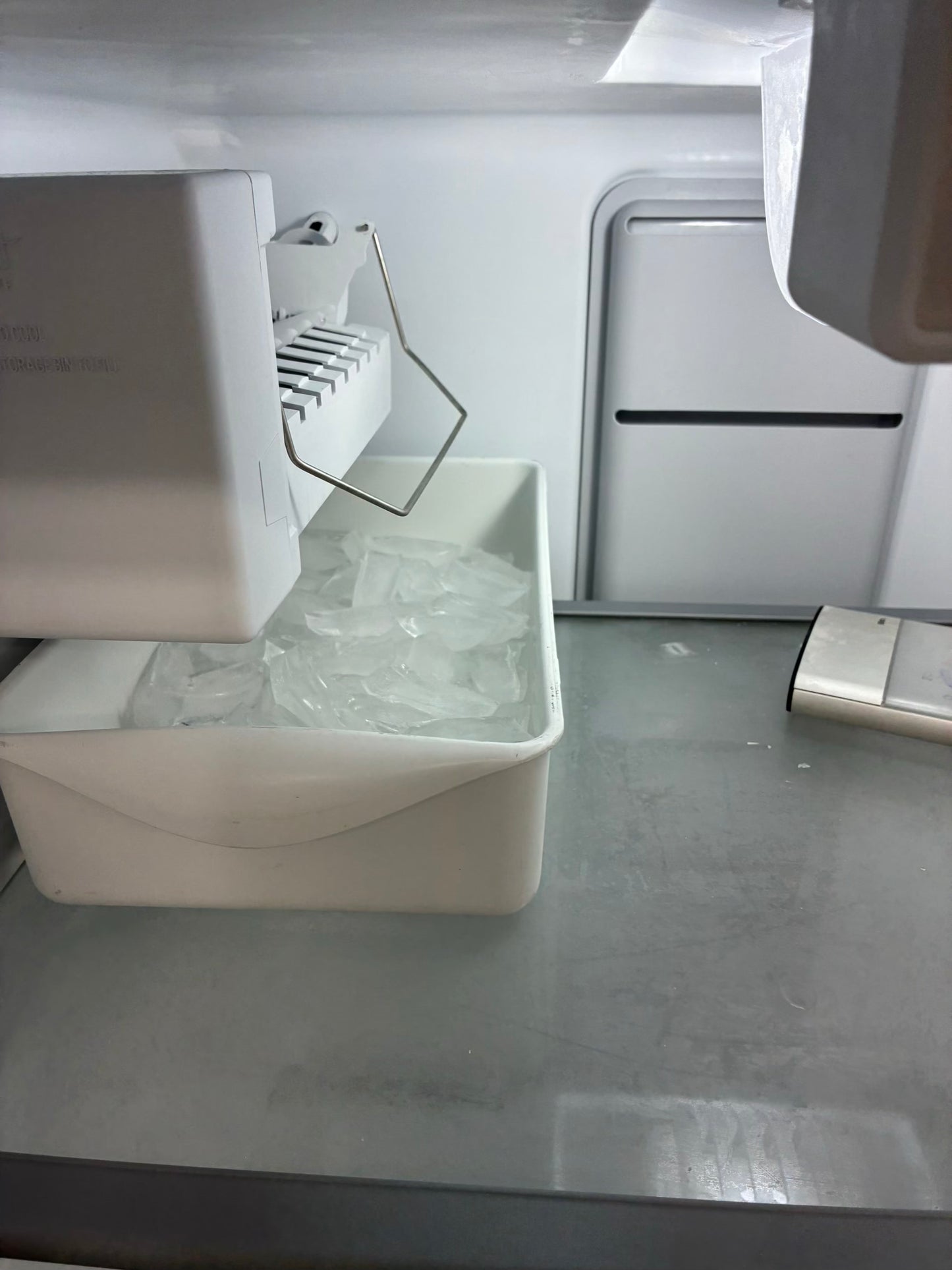 Whirlpool chest freezer stainless steel 30”