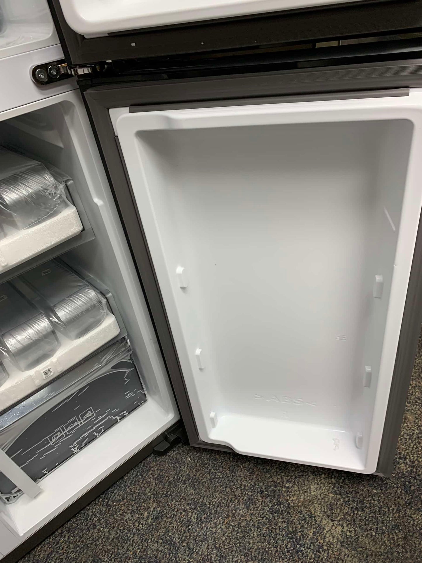 ★ Samsung Open Box 22.8 cu. ft. 4-Door Flex French Door Smart Refrigerator in Fingerprint Resistant Stainless Steel, Counter Depth 36 in RF306 - ST2