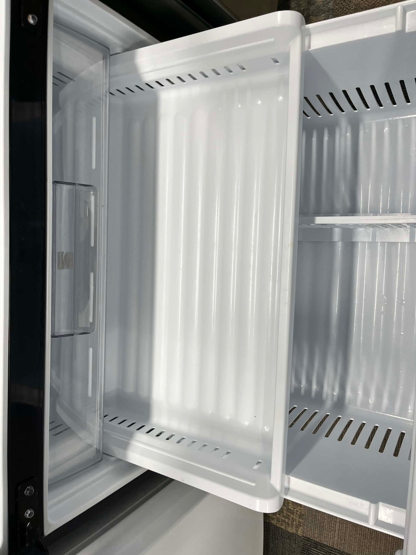 - ITEM: #RF74S kenmore French door refrigerator slate black 36”