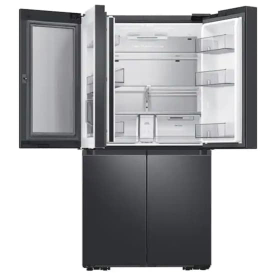 ★ Samsung Open Box 22.8 cu. ft. 4-Door Flex French Door Smart Refrigerator in Fingerprint Resistant Stainless Steel, Counter Depth 36 in RF306 - ST2