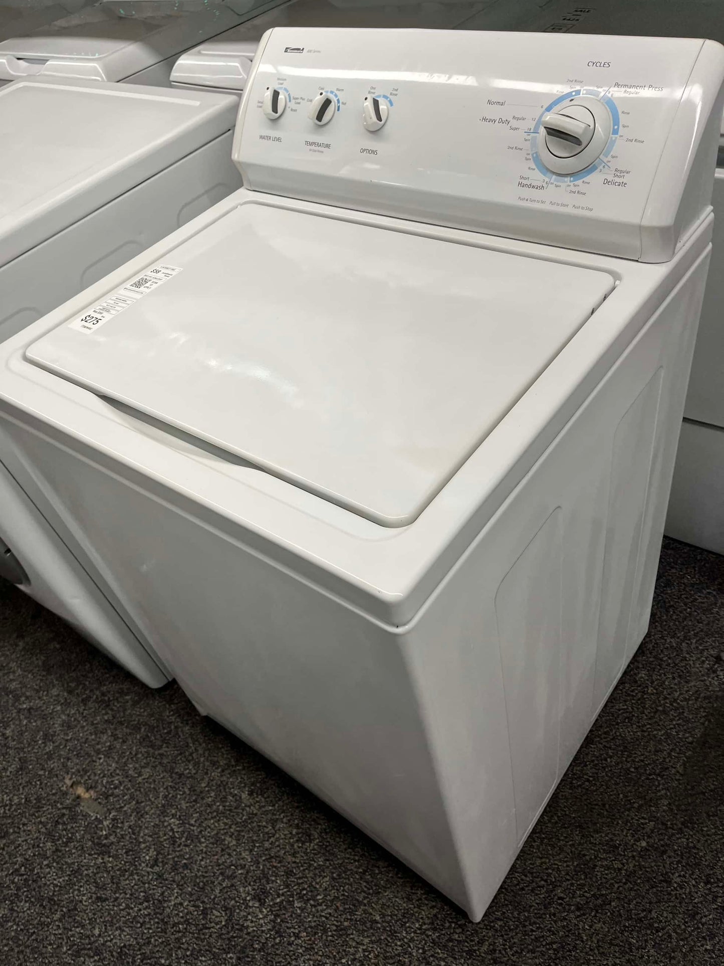 - ITEM: #W49C kenmore electric dryer 27 inc