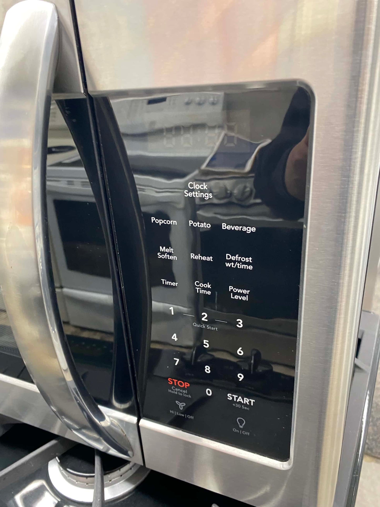 ITEM #M48 Frigidaire Microwave stainless steel over the range 30”