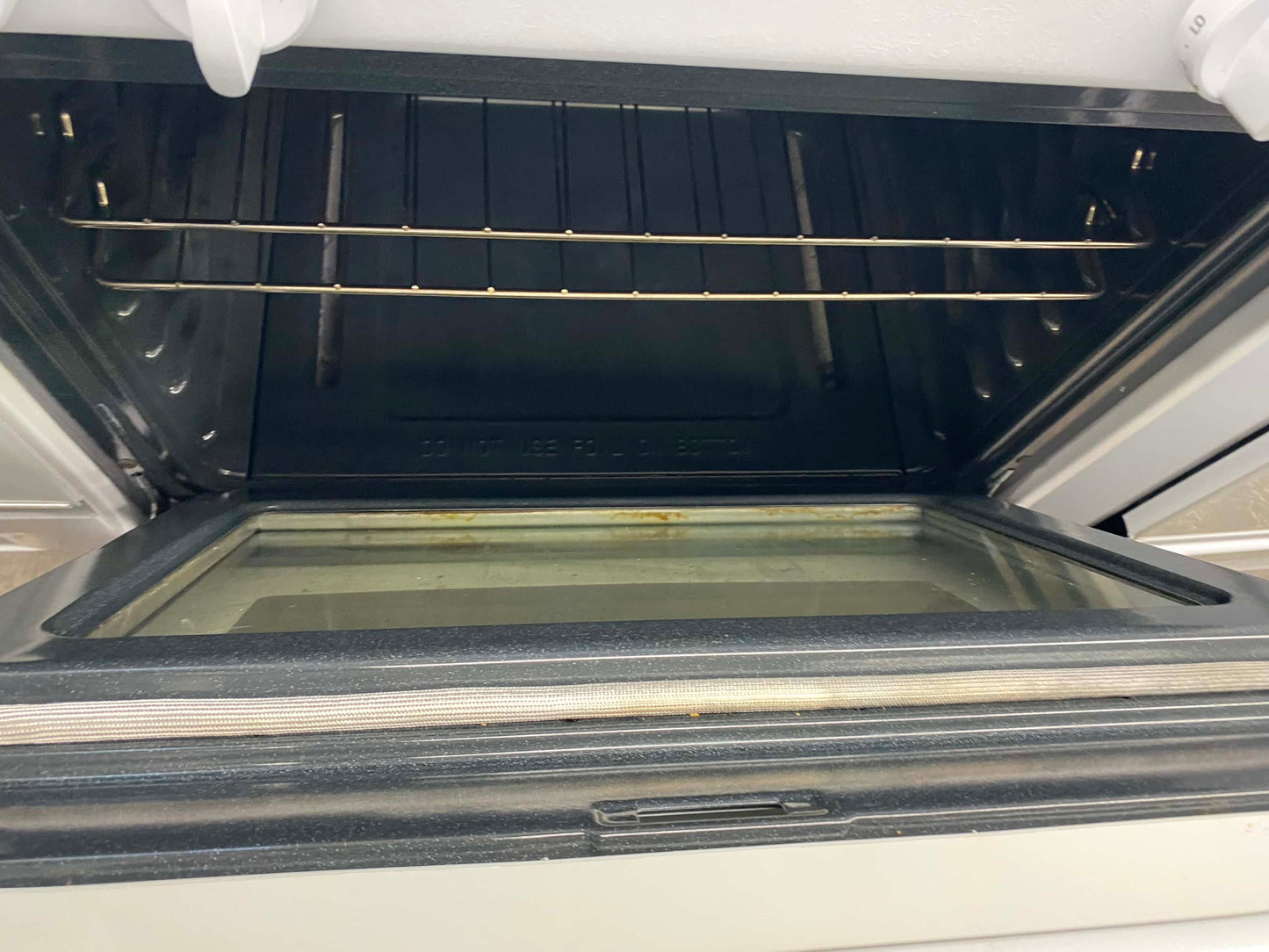 ITEM #GR85G kenmore gas range white 4 burner 30” in