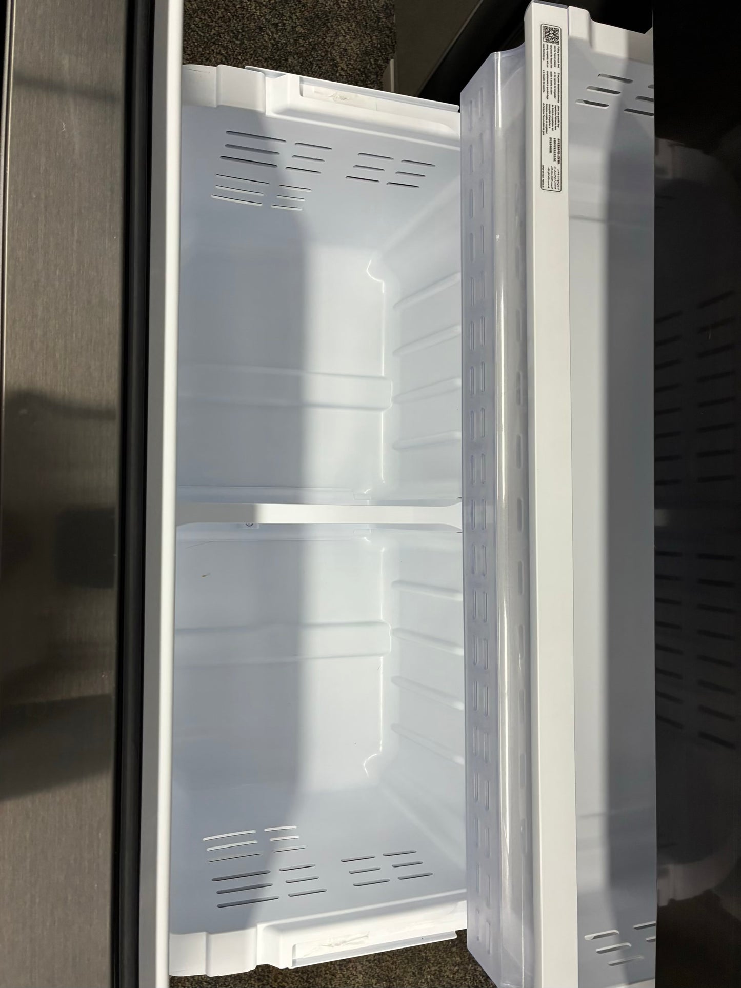 Samsung French 4 door refrigerator slate stainless steel 36” counter depth