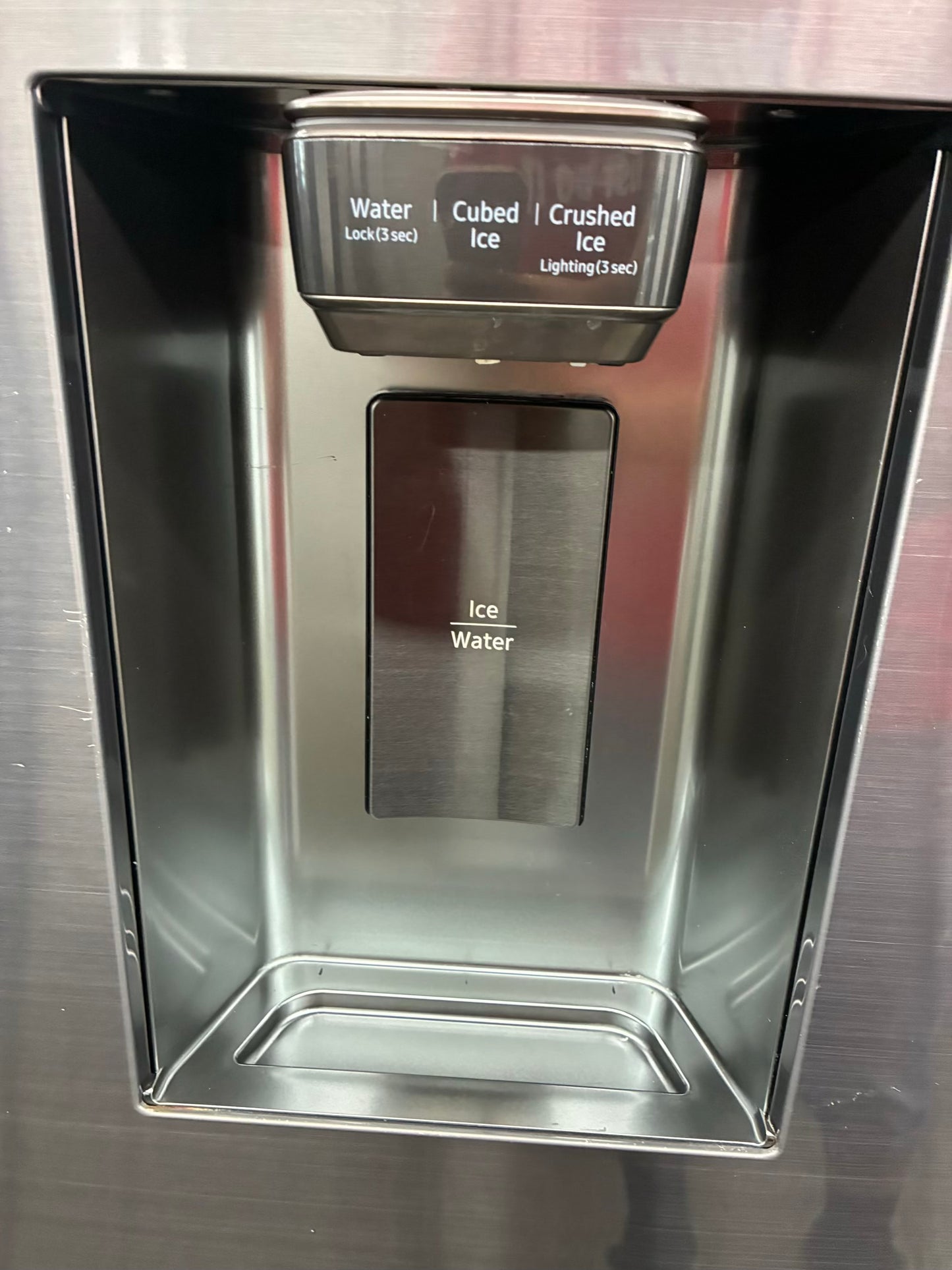 Samsung French 4 door refrigerator slate stainless steel 36” counter depth