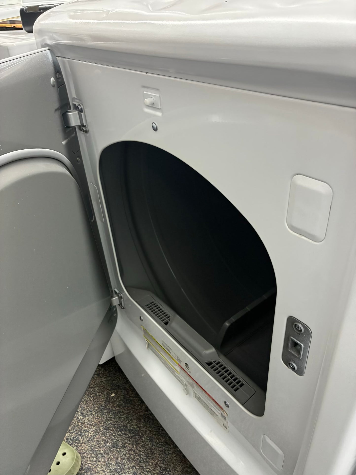 Samsung gas dryer side by side 27 inch moisture sensor