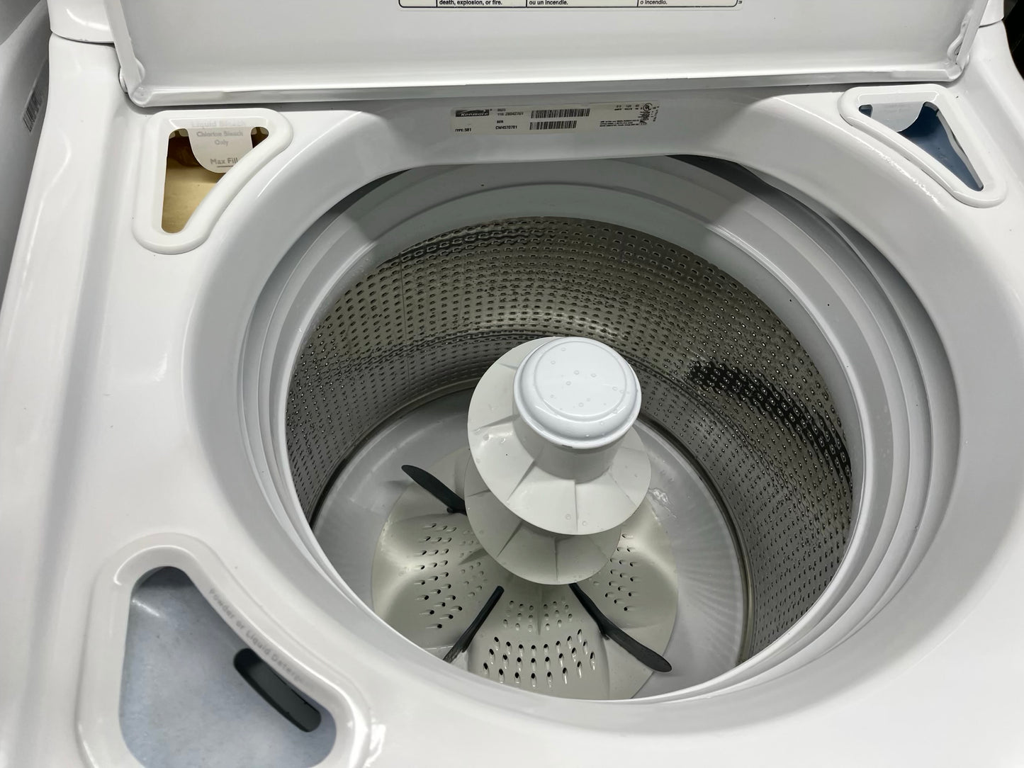 ^ ITEM: #ED93S kenmore electric washer and dryer 29” large capacity
