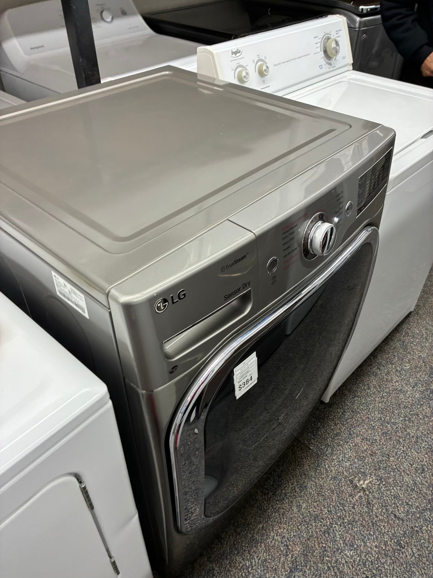 LG electric dryer 29” large capacity