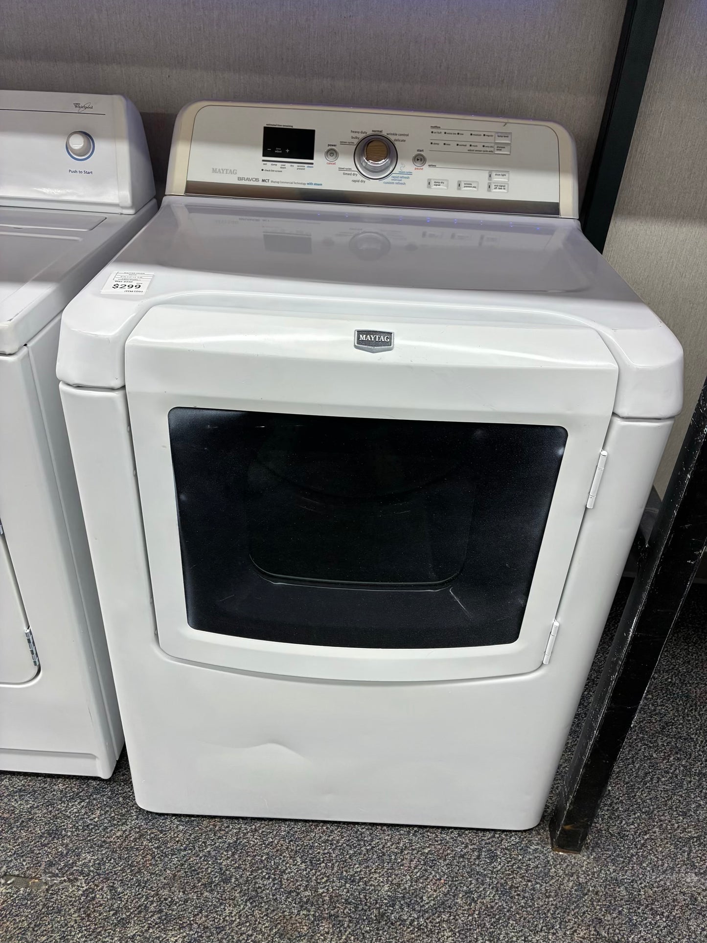 Maytag electric dryer 29” large capacity