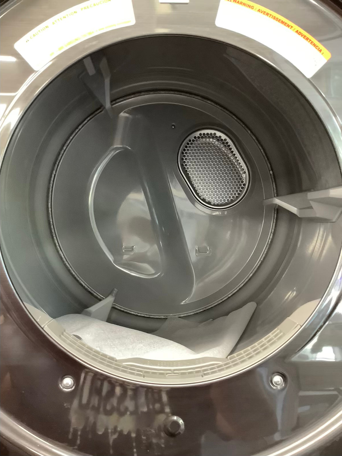 Samsung front load electric dryer 220v large capacity stackable 27”
