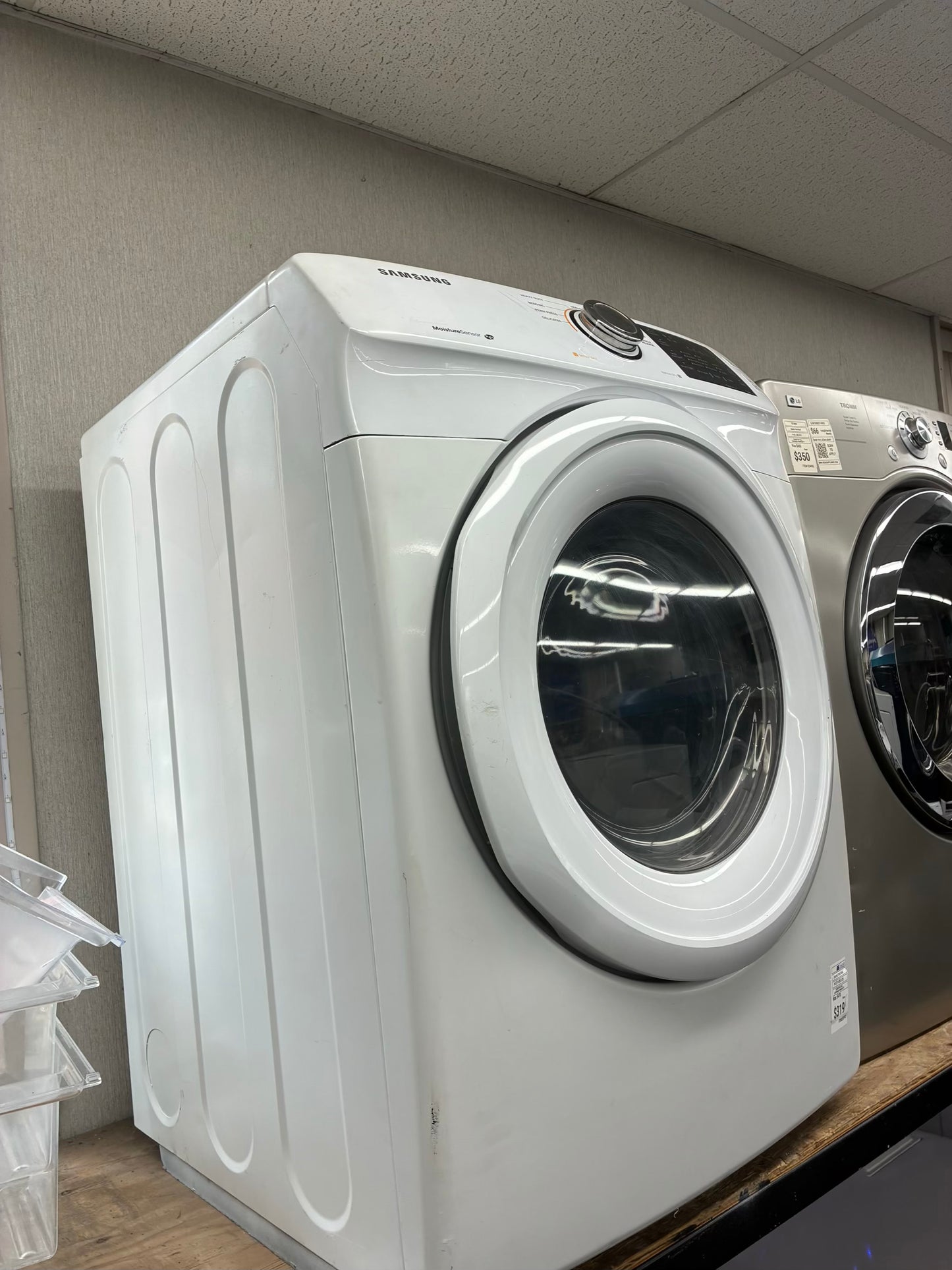 Samsung Electric Dryer 27β white front load