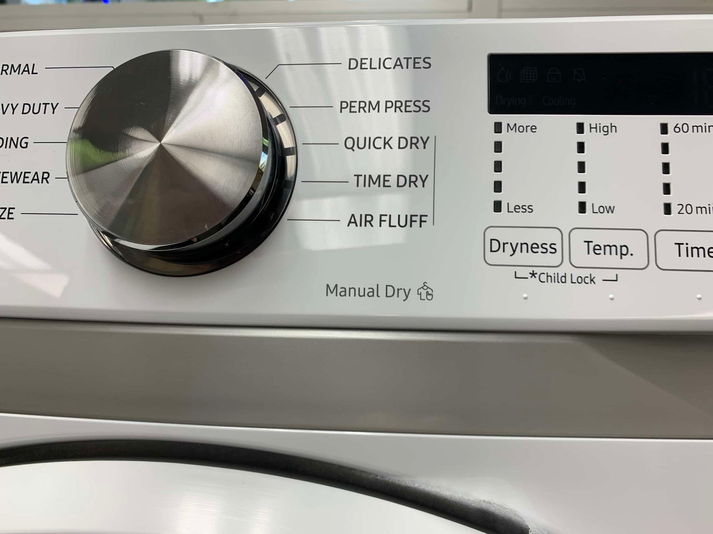 🔥 HOT DEAL
★ Samsung GAS SET Open Box 4.5 cu. ft. High-Efficiency Front Load Washer with Self-Clean+ in White & 7.5 cu. ft. Stackable Vented GAS Dryer with Sensor Dry in White 27 in WD991