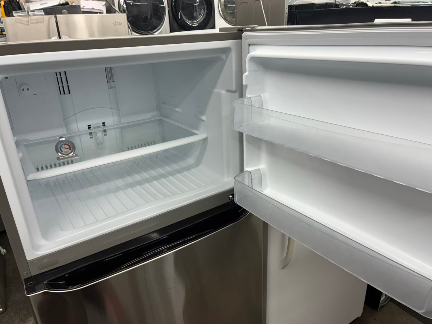 LG stainless steel Top Freezer Refrigerator 30”