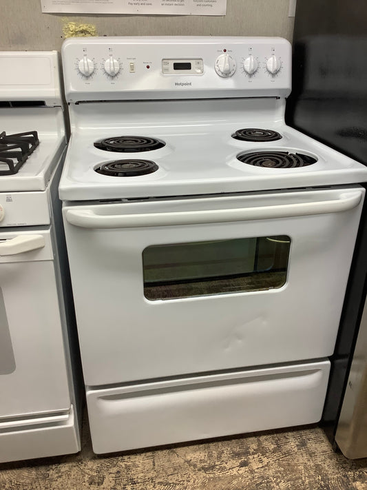 ¶ Hotpoint electric range bake coil white 30” in