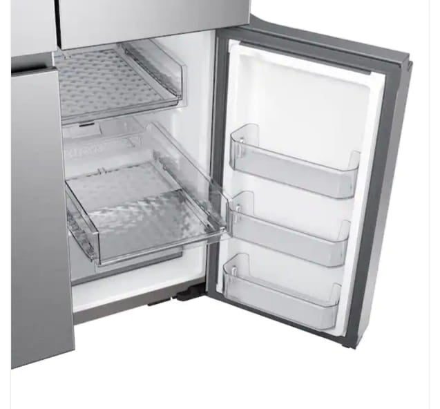 ★ Samsung Open Box 22.8 cu. ft. 4-Door Flex French Door Smart Refrigerator in Fingerprint Resistant Stainless Steel, Counter Depth 36 in RF306 - ST2