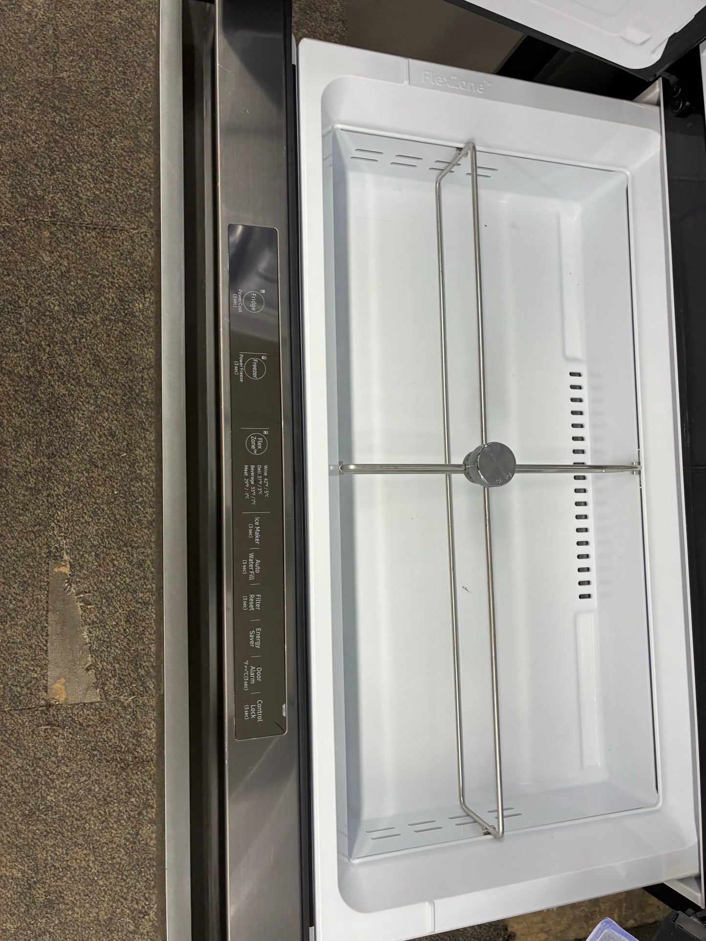 Samsung French 4 door refrigerator slate stainless steel 36” counter depth