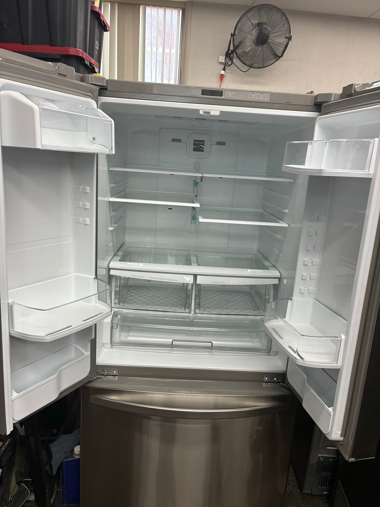 Kenmore French door refrigerator stainless Steel 33 in