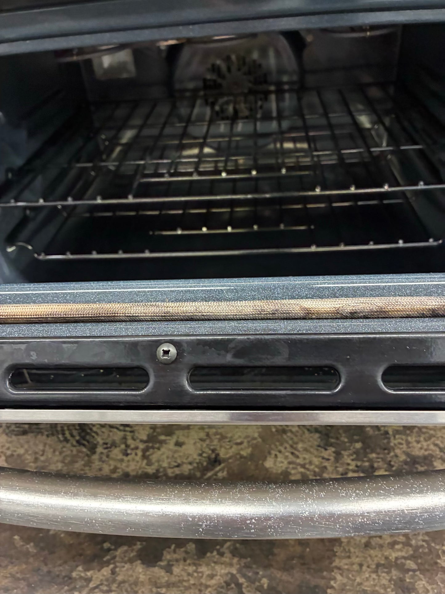 Kenmore elite electric white range 5 burner 30 inch stainless steel double oven