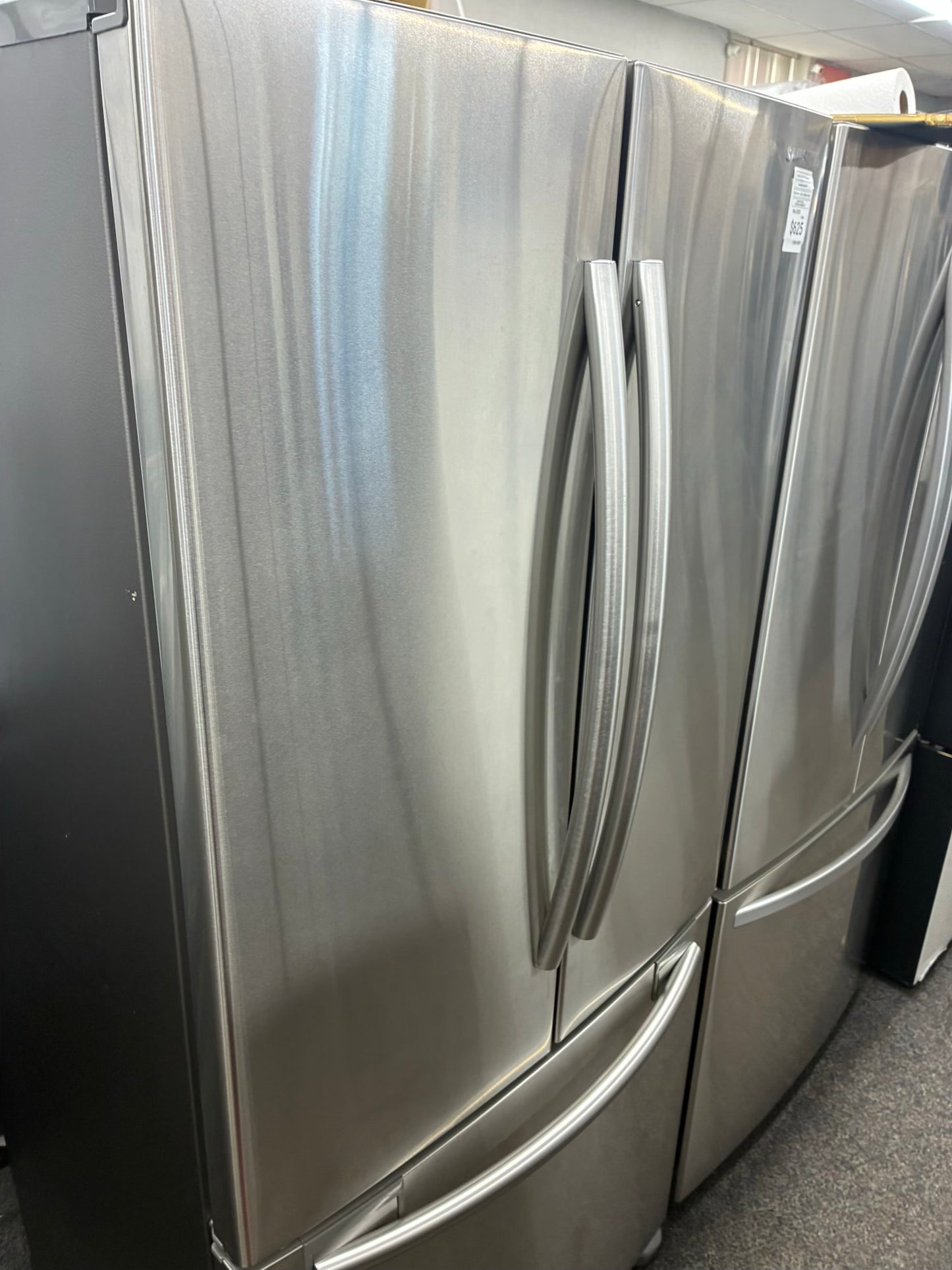 Samsung french door refrigerator stainless steel with ice maker 33” counter depth