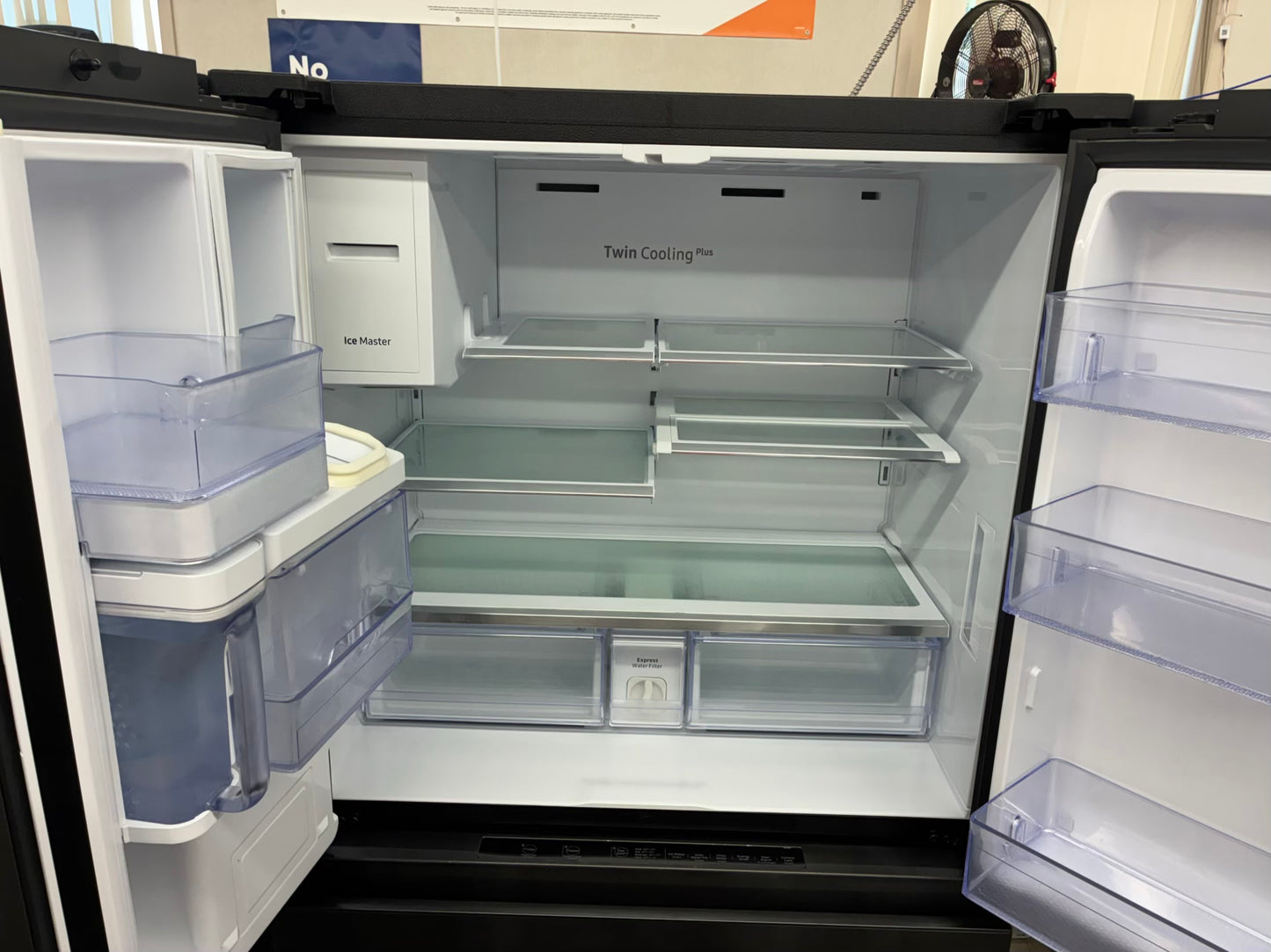 Samsung French 4 door refrigerator slate stainless steel 36” counter depth