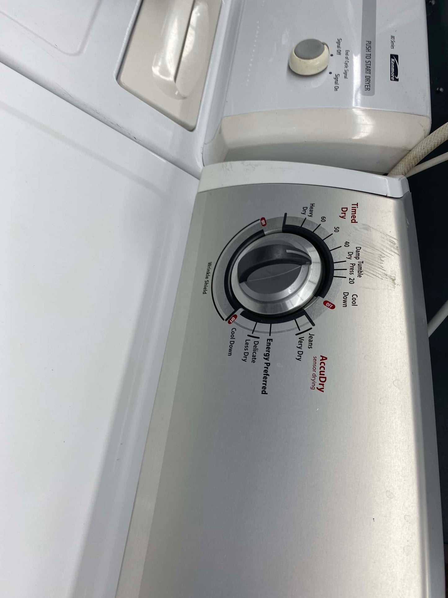 ITEM #ED28S Whirlpool electric dryer side x side large capacity 29”