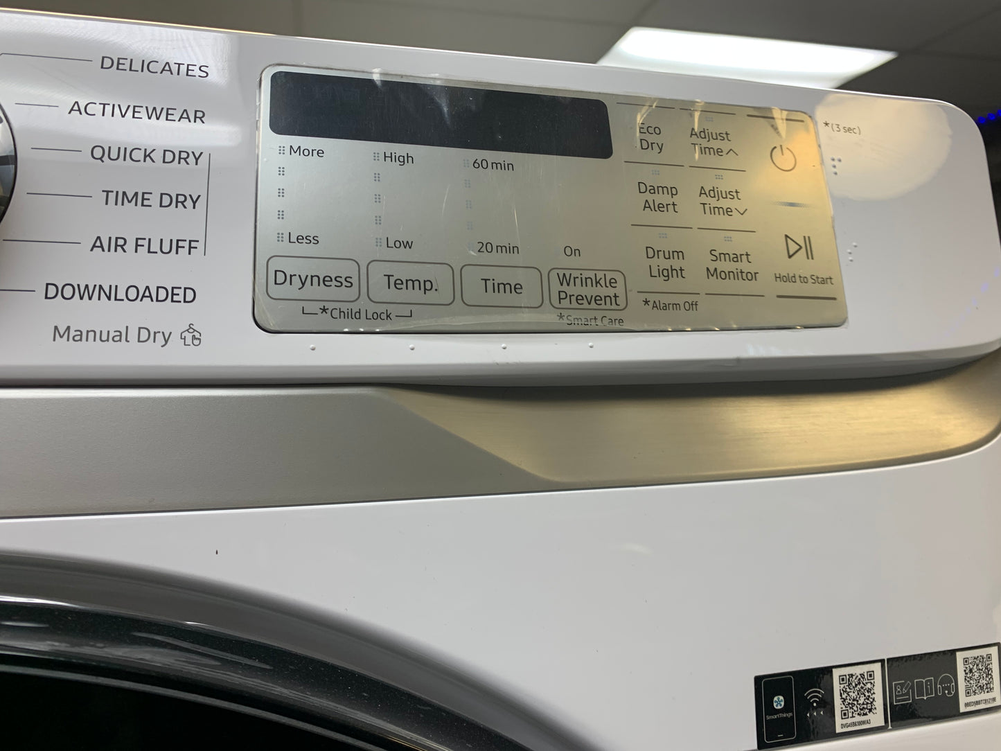 🔥 HOT DEAL
★ Samsung Open Box 4.5 cu. ft. High-Efficiency Front Load Washer with Self-Clean+ in White & 7.5 cu. ft. Smart Stackable Vented GAS Dryer with Steam Sanitize+ in White WD690