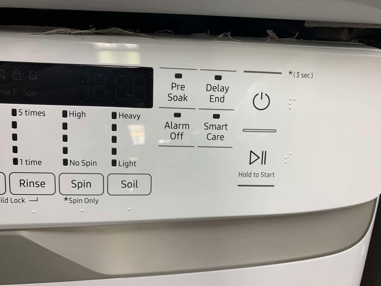 🔥 HOT DEAL
★ Samsung GAS SET Open Box 4.5 cu. ft. High-Efficiency Front Load Washer with Self-Clean+ in White & 7.5 cu. ft. Stackable Vented GAS Dryer with Sensor Dry in White 27 in WD991
