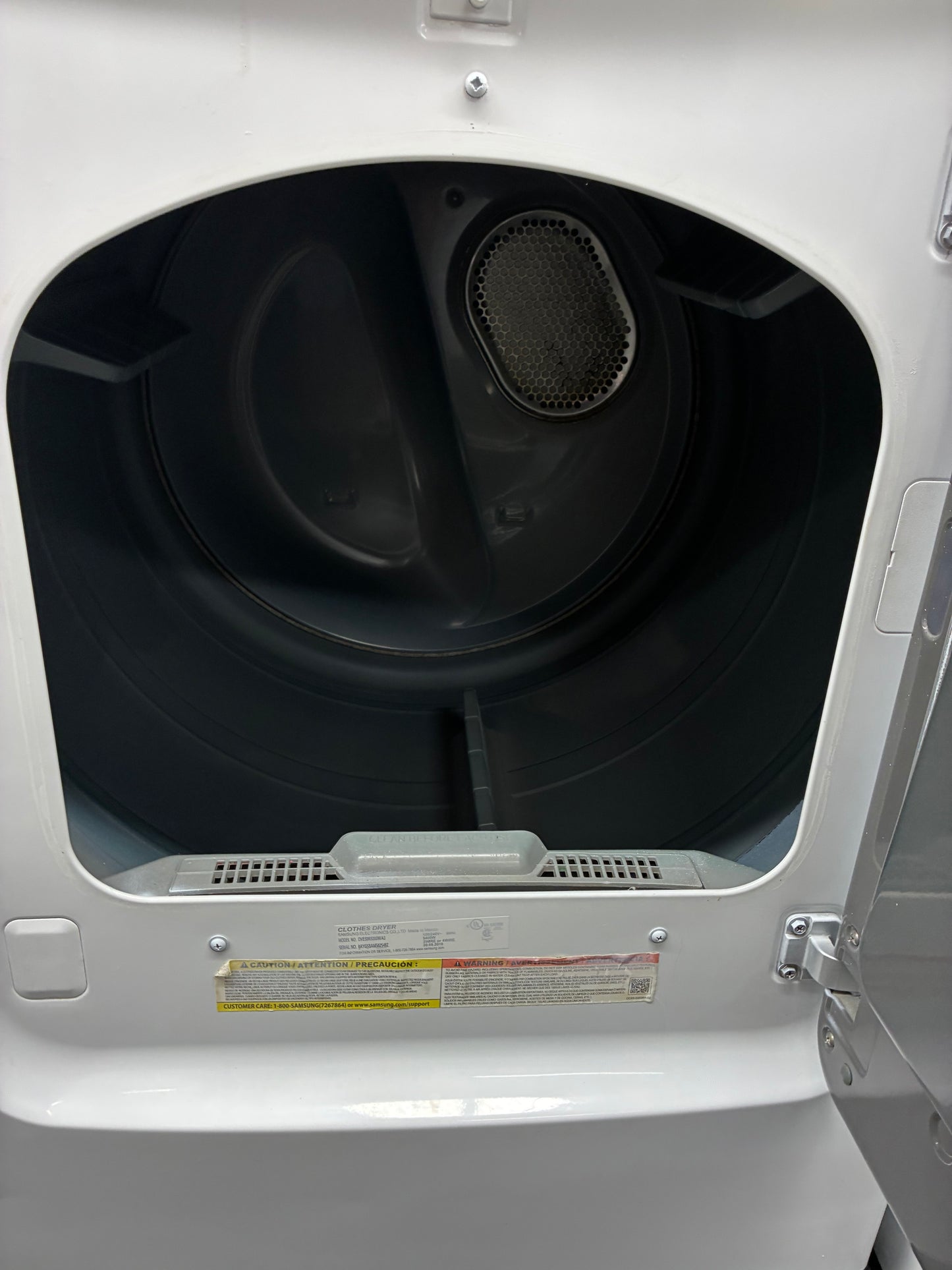 Samsungside x side dryer electric 220v large capacity 27”