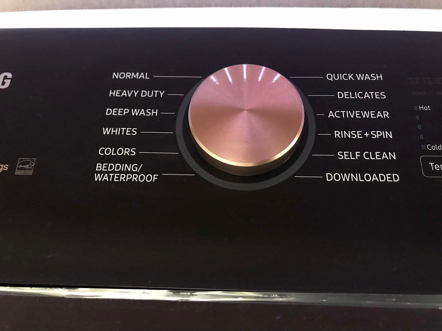 🔥HOT DEAL ★ Samsung Open Box 5.5 cu. ft. Smart High-Efficiency Top Load Washer with Impeller and Auto Dispense System and 7.4 cu. ft. Smart High-Efficiency Vented GAS Dryer with Steam Sanitize+ in Brushed Black WD816
