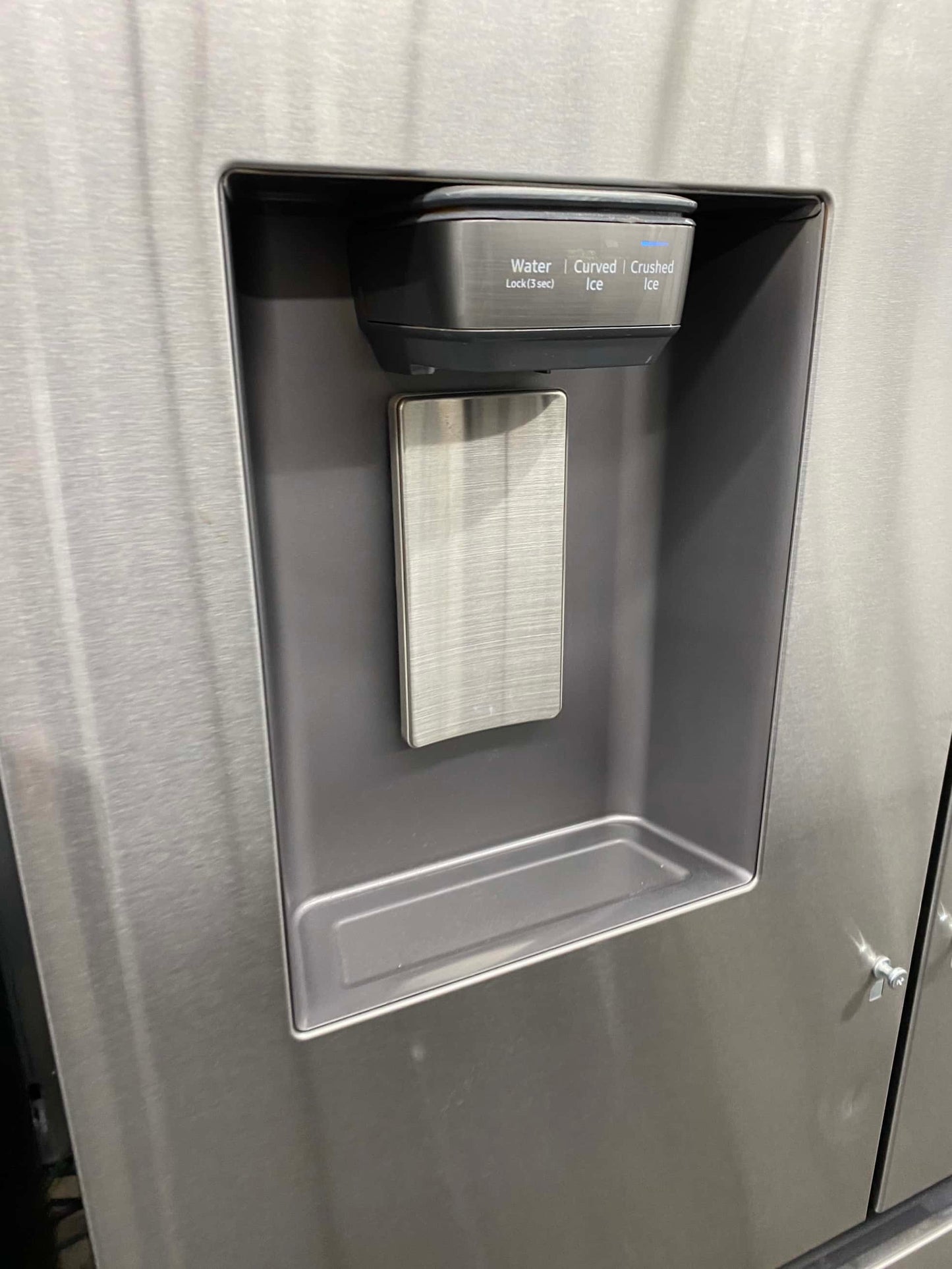 ITEM: RF1075 Samsung 31 cu. ft. Mega Capacity 3-Door French Door Refrigerator with Four Types of Ice in Stainless Steel 36”