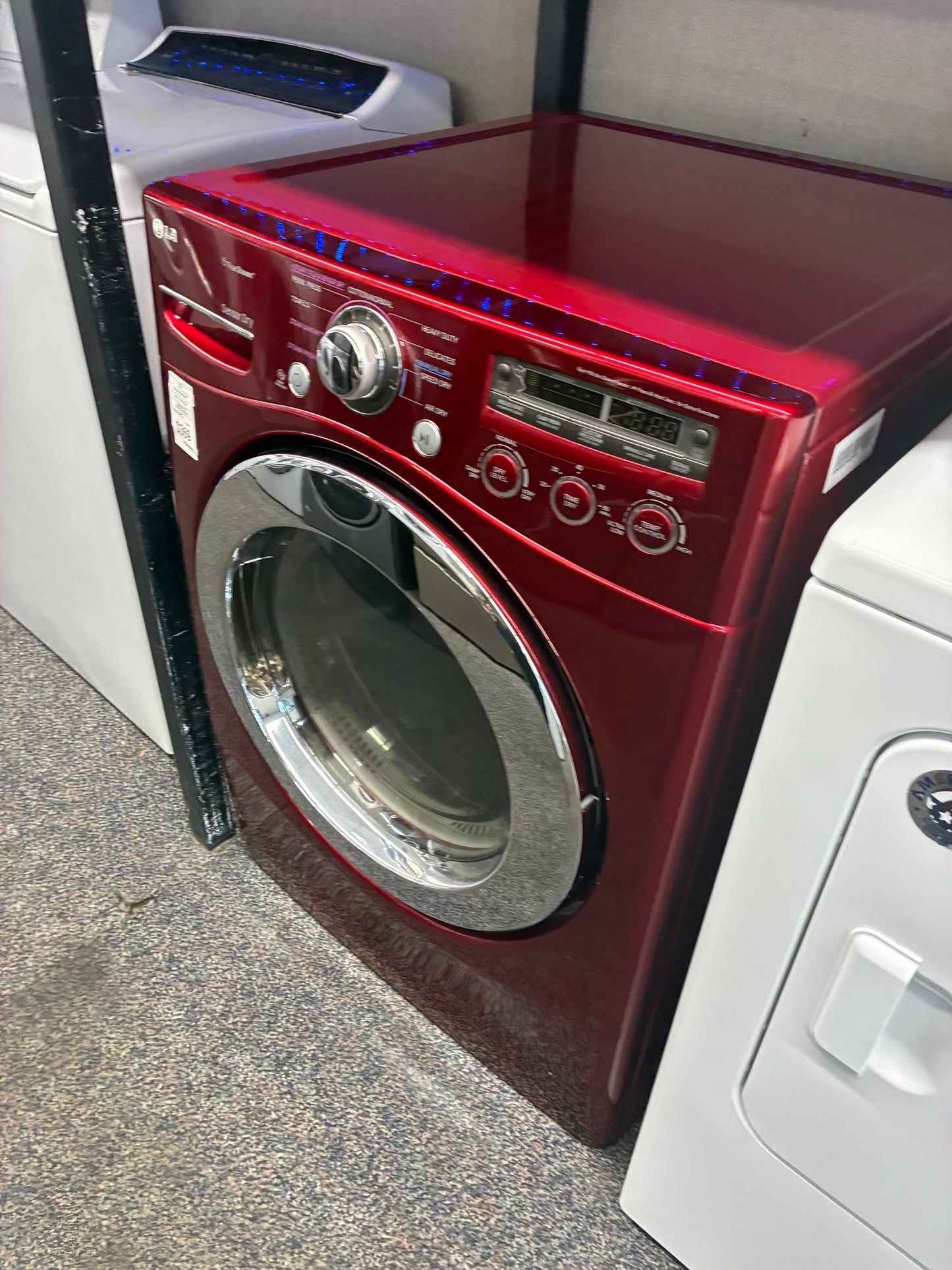 LG Electric Dryer 27”Red front load