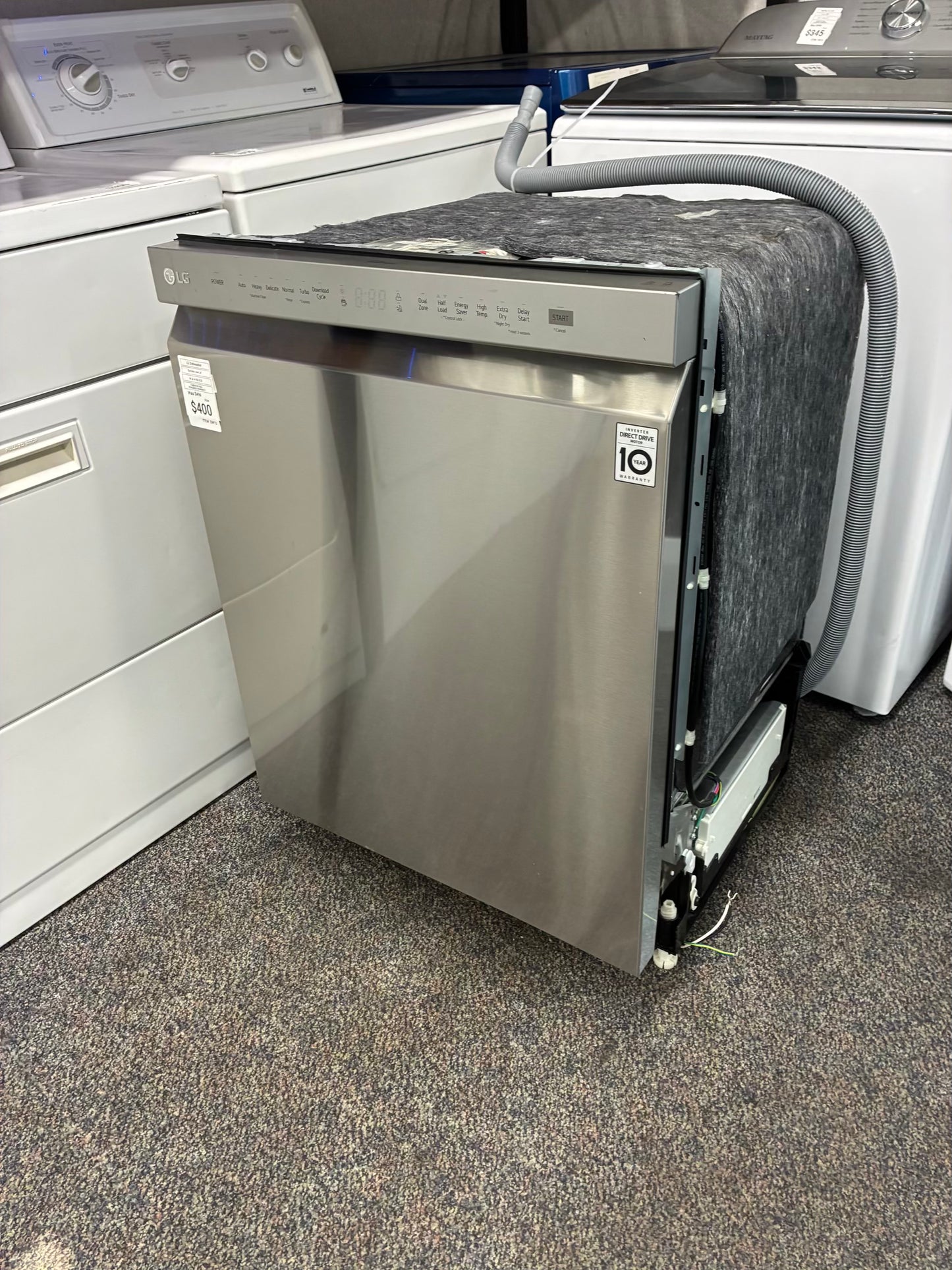 LG Dishwasher 24” stainless steel