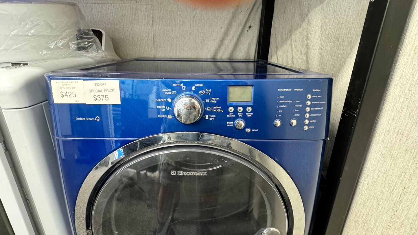 Electrolux electric dryer