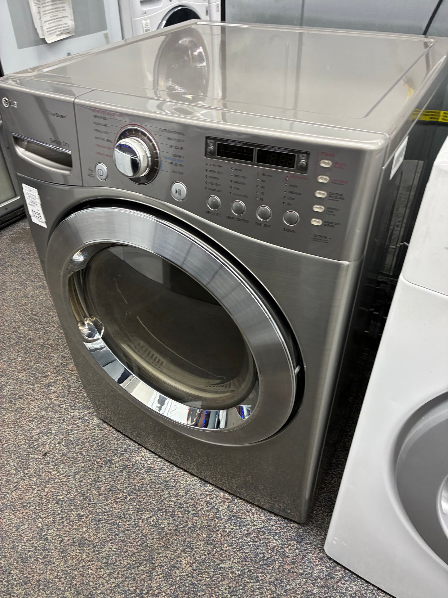 LG Electric Dryer 27”  slate front load