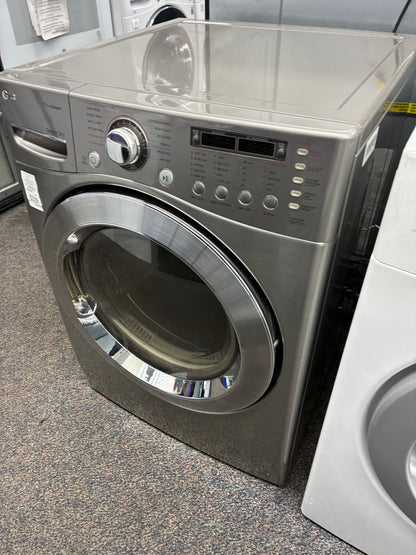 LG Electric Dryer 27”  slate front load