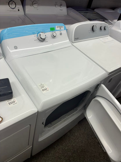 GE electric dryer 27” large capacity white