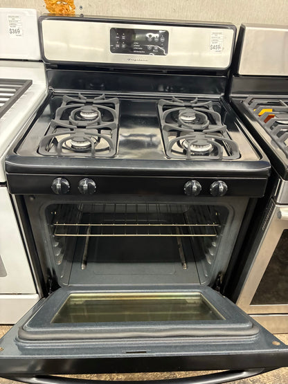 Frigidaire Gas Range Stainless Steel 4 Burners 30”