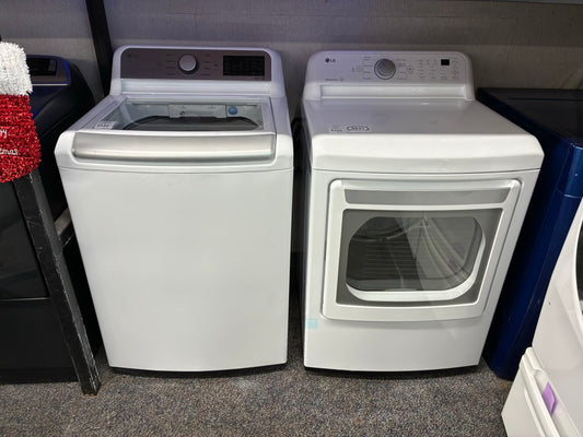 LG electric washer and dryer 27” large capacity