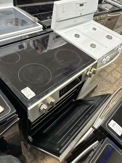 Frigidaire electric range black 5 burners 30”
