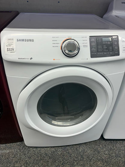 Samsung Electric Dryer 27”white front load