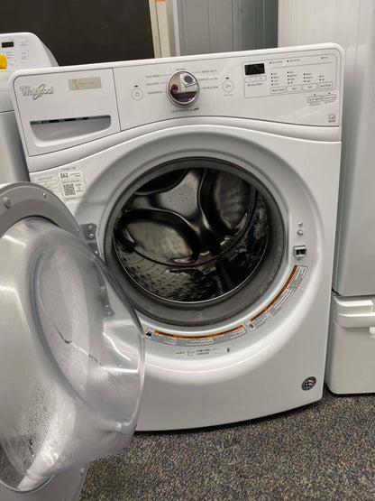 ITEM #W29Z Whirlpool front load washer machine  super capacity 27”