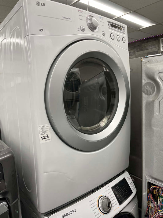 - ITEM #ED74Z LG front load electric dryer 220v large capacity stackable 27”