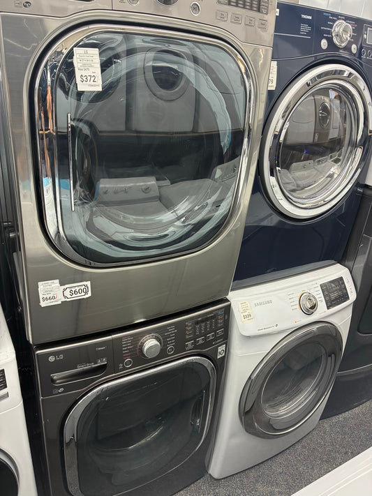 LG  electric washer and dryer 27” front load