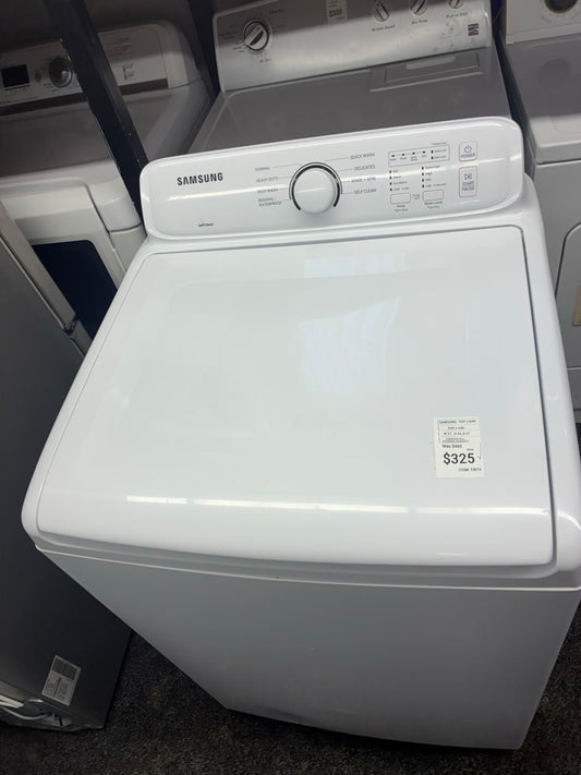 Samsung top load washer  large capacity side x side 27”