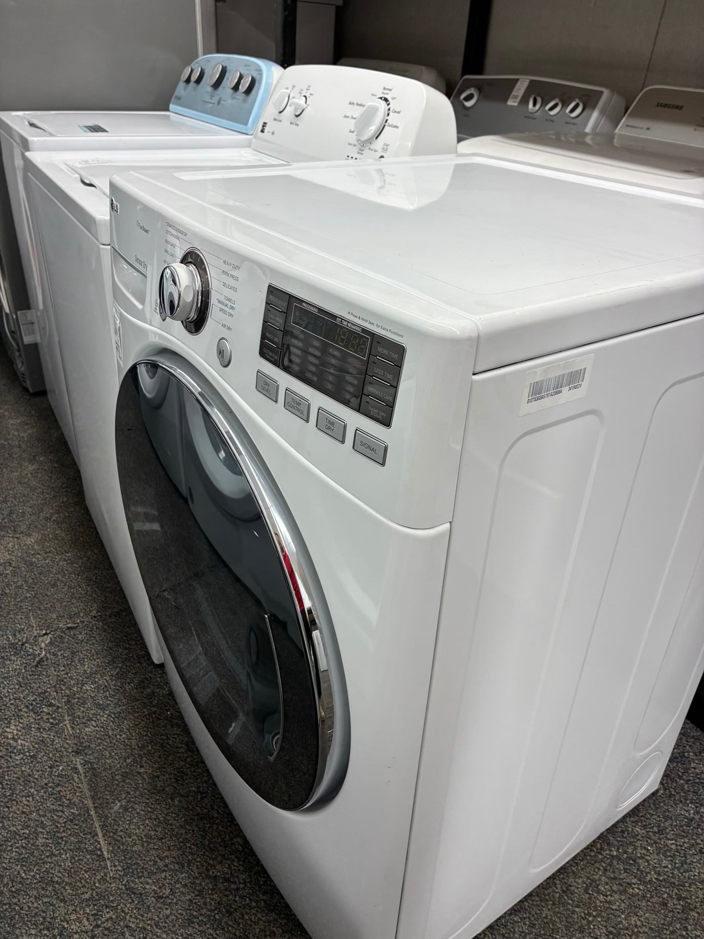 LG Electric Dryer 27” white front load