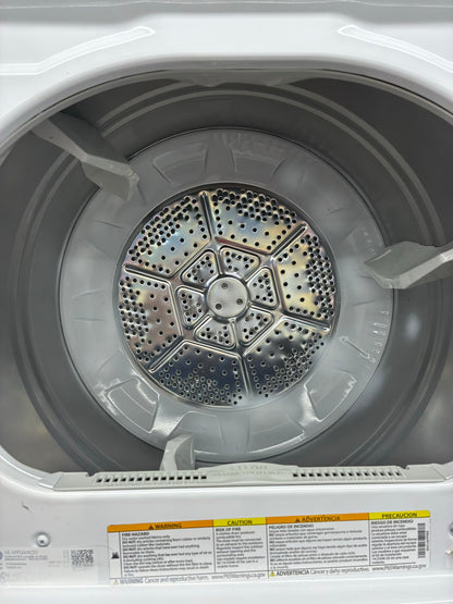 GE  gas dryer Side x Side 27”