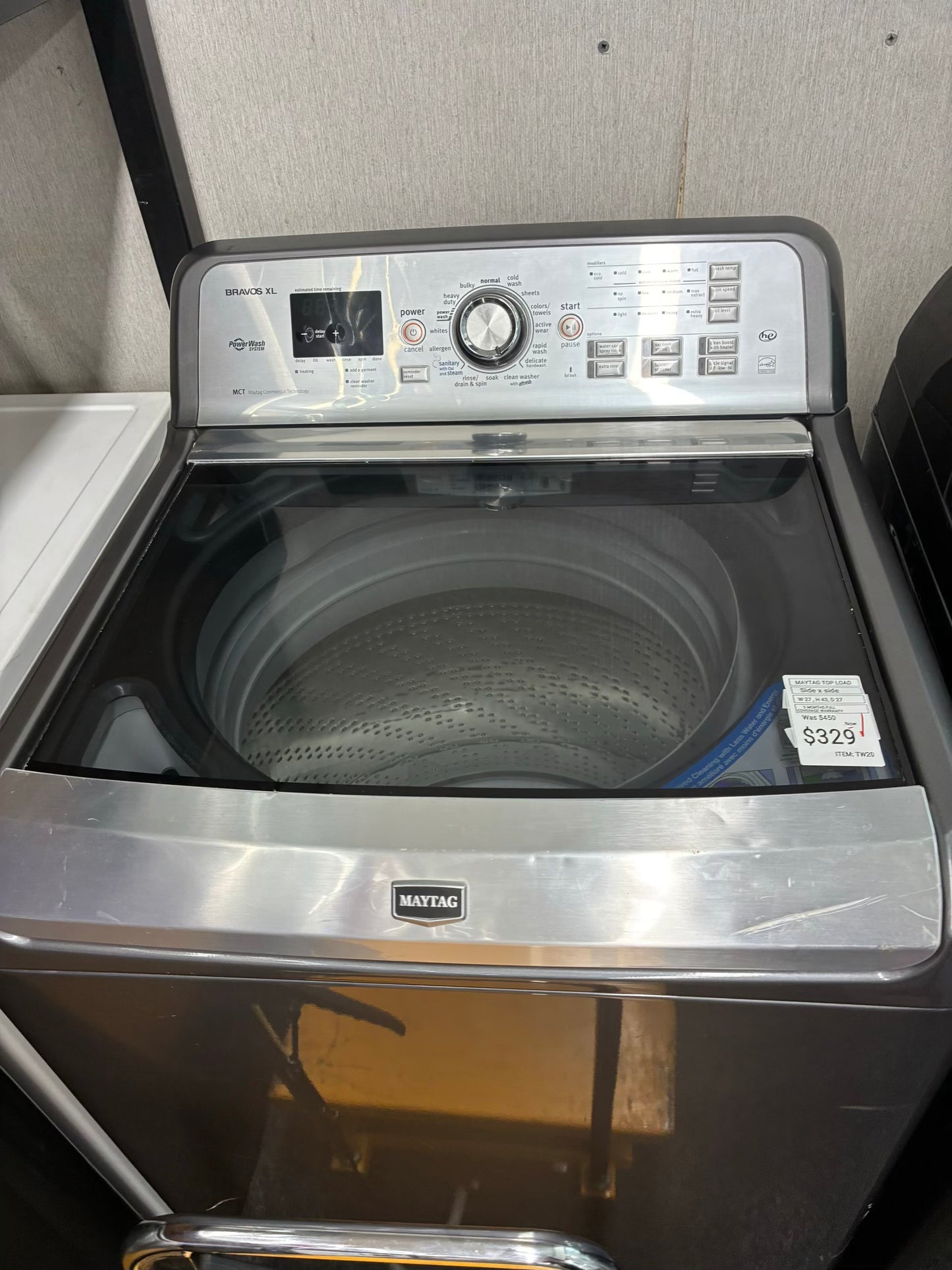 Maytag top load washer 27” large capacity
