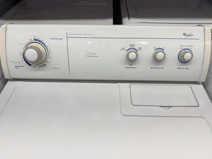 Whirpool gas dryer commercial quality..super capacity