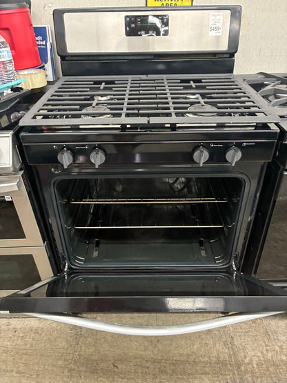 Whirlpool Gas Range Stainless Steel 4 Burners 30”